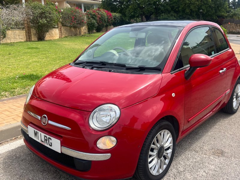 2014 Fiat 500 1.2 Lounge Hatchback 3dr Petrol Manual Euro 6 s/s 69 bhp